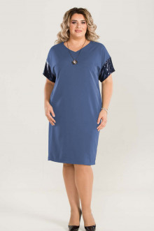 Платье 802 Luxury Plus (Голубой)