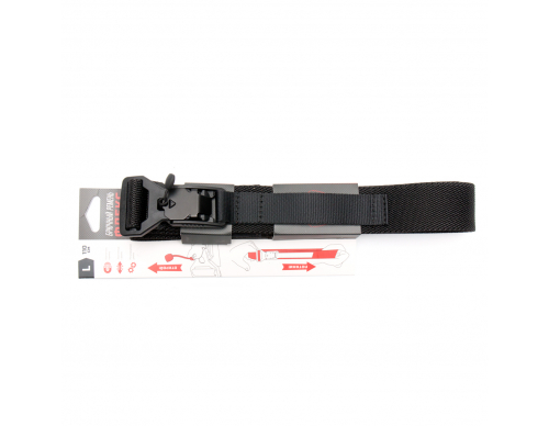 Ремень брючный (ДОЛГ) Флекс до 110 см (Black) L